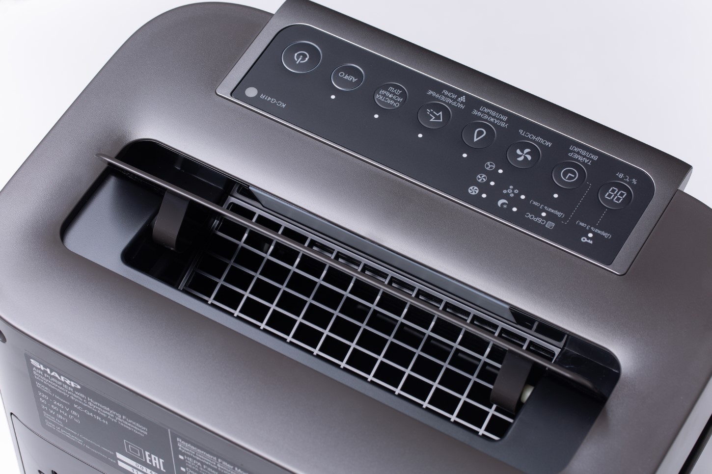 Климатический комплекс Sharp KC-G41RH, Черный детальное изображение - 5