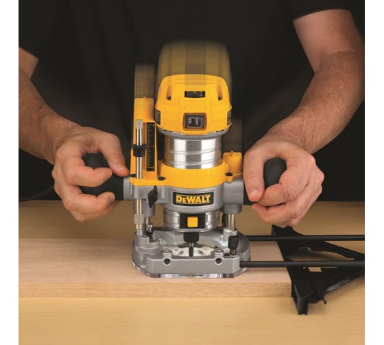 Двуручный фрезер DEWALT D26203, 900 Вт, Желтый детальное изображение - 3