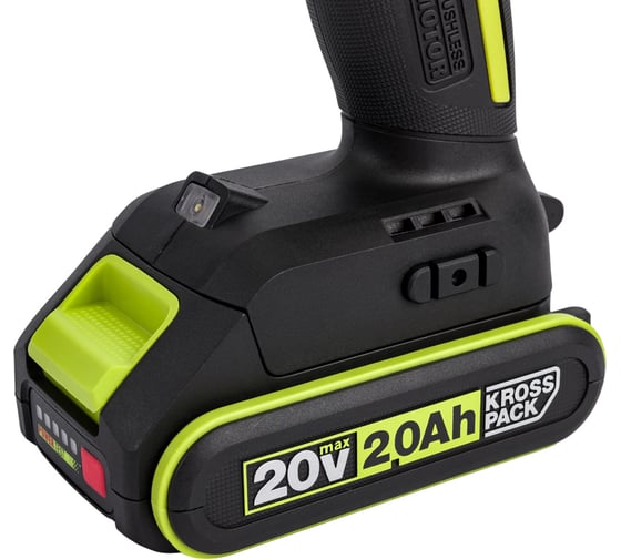 Аккумуляторная дрель-шуруповерт WORX Professional WU182, 20 В, 60 Нм, 2 А·ч детальное изображение - 8