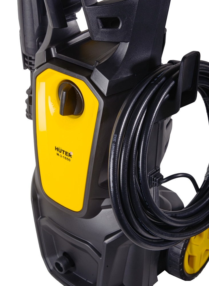 Мойка высокого давления HUTER M-3-1650, 1.65 кВт, 135 бар, Черный/Желтый детальное изображение - 4