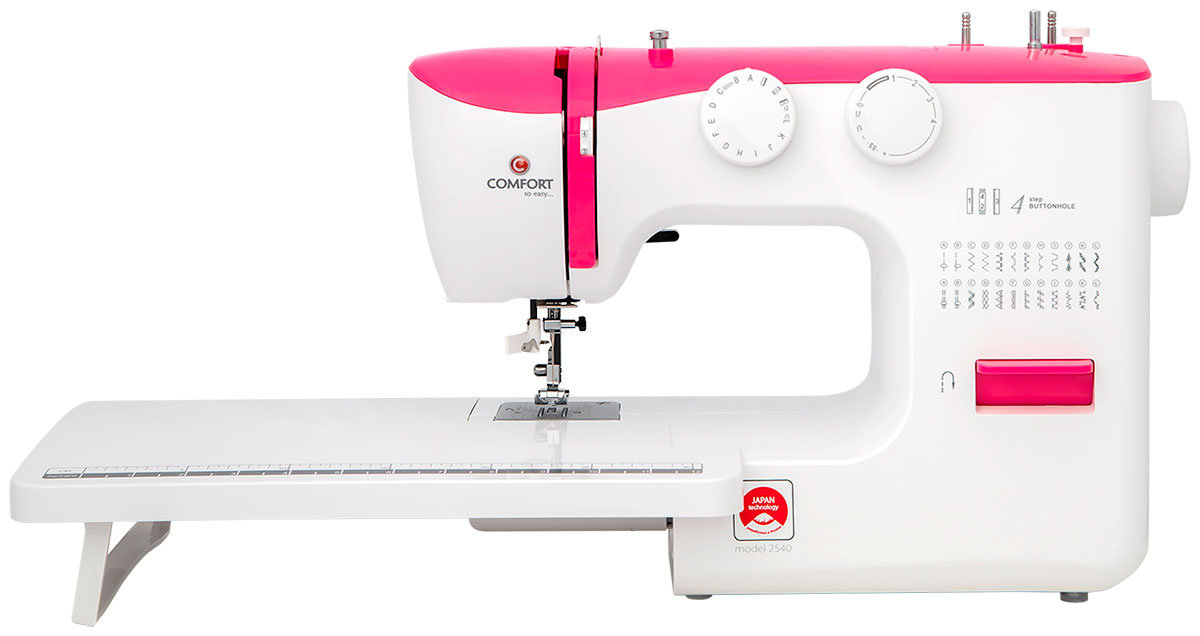 Швейная машина Comfort 2540 (со столиком), Красный детальное изображение - 1