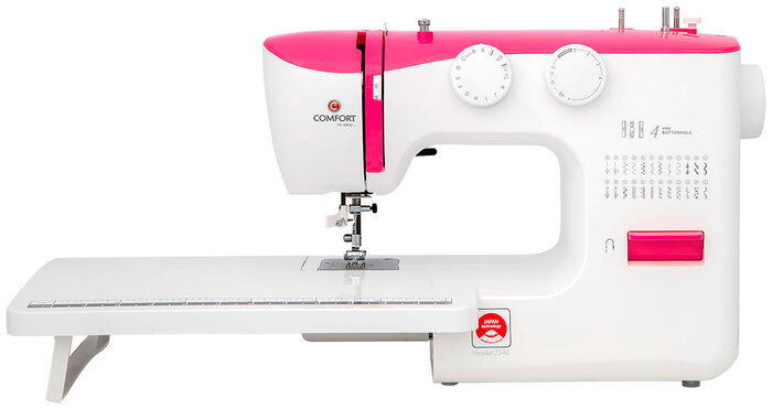 Швейная машина Comfort 2540 (со столиком), Красный №1