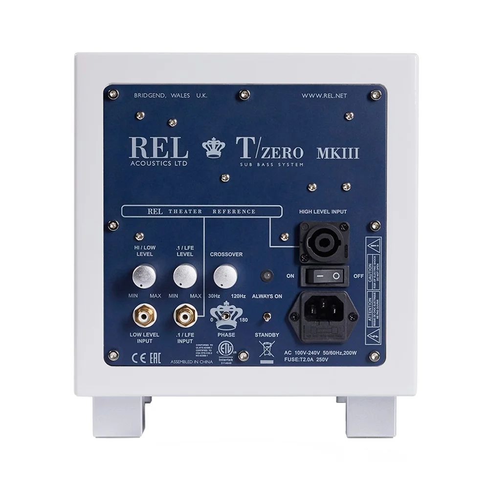 Сабвуферы REL Tzero MK III, Белый детальное изображение - 3