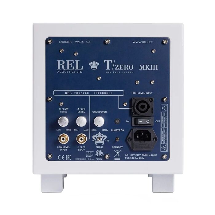Сабвуферы REL Tzero MK III, Белый №3