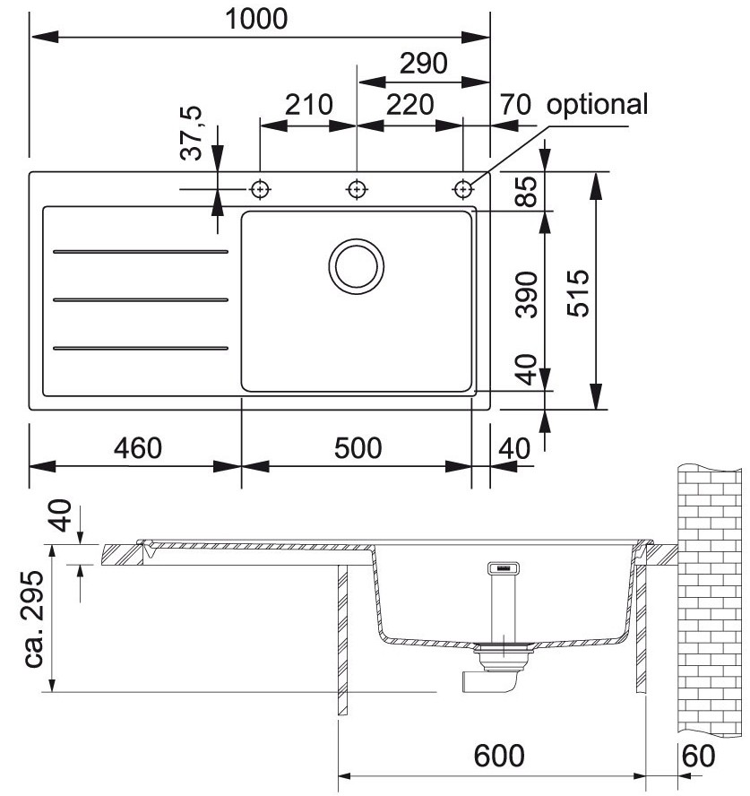 Кухонная мойка  детальное изображение - 2