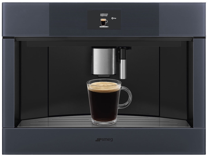 Встраиваемая автоматическая кофемашина Smeg CMS4104GRU, Серый №2