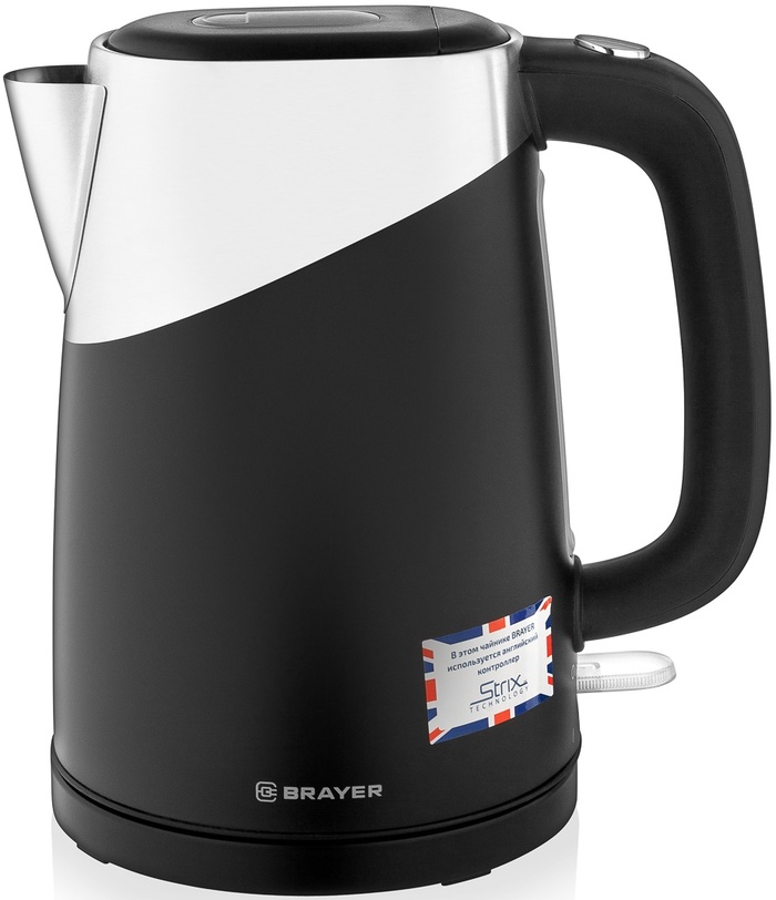 Электрический чайник Brayer BR1023BK 1.7 л, Черный №1