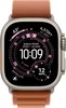 Умные часы Apple Watch Ultra 3 49 мм, Natural Titanium Case with Terra Cotta Alpine Loop, Оранжевый вариант - 2