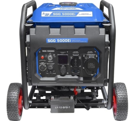 Генератор бензиновый ТСС SGG 5000Ei 060040, 5 кВт, Синий детальное изображение - 2