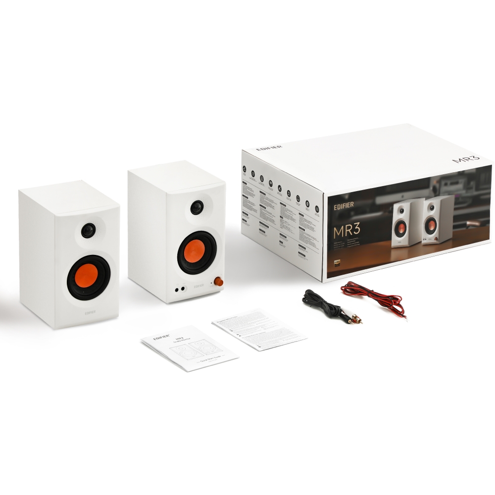 Студийные мониторы Edifier MR3, Белый детальное изображение - 5