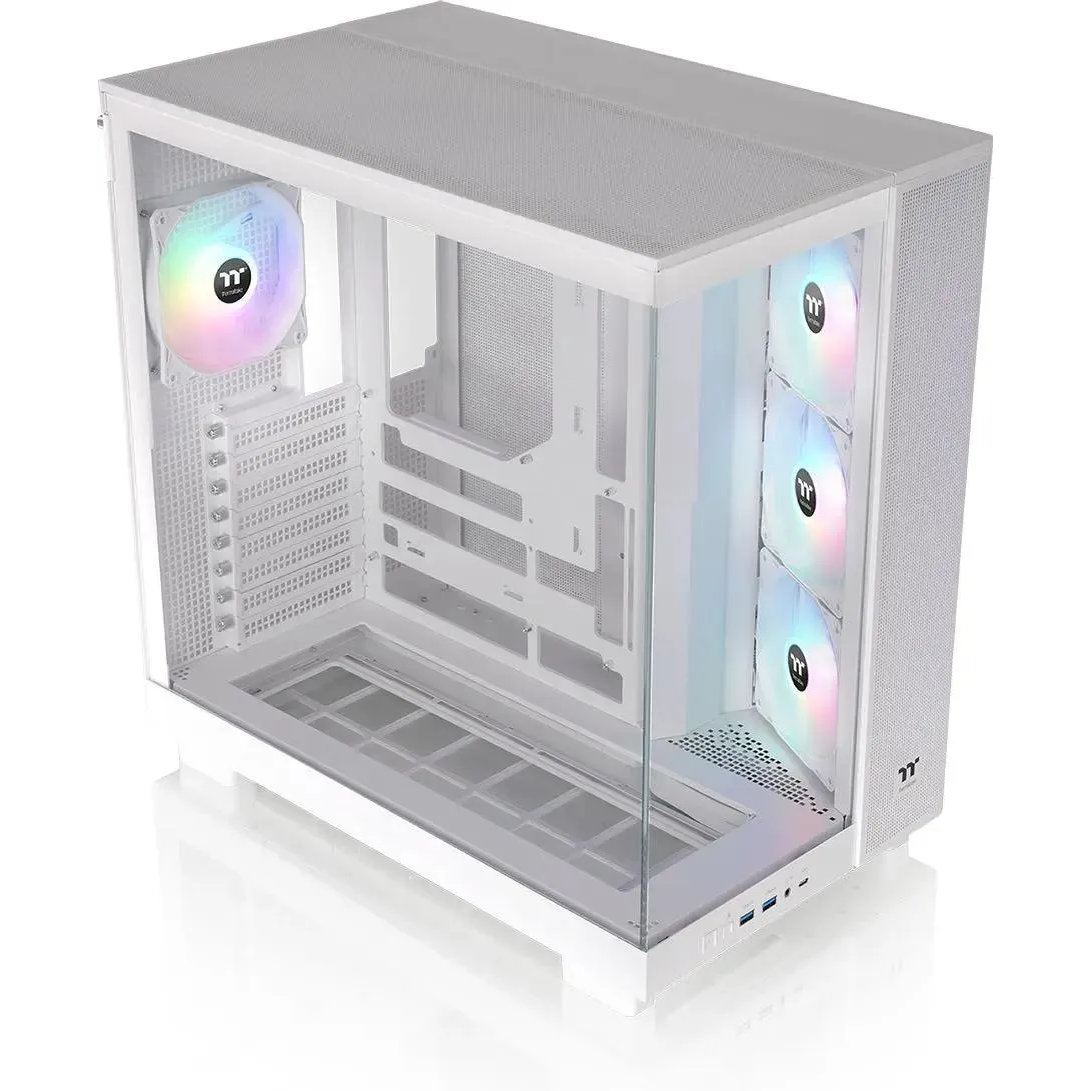 Корпус Thermaltake View 380 XL TG ARGB (CA-11E-00M6WN-00), Белый детальное изображение - 3