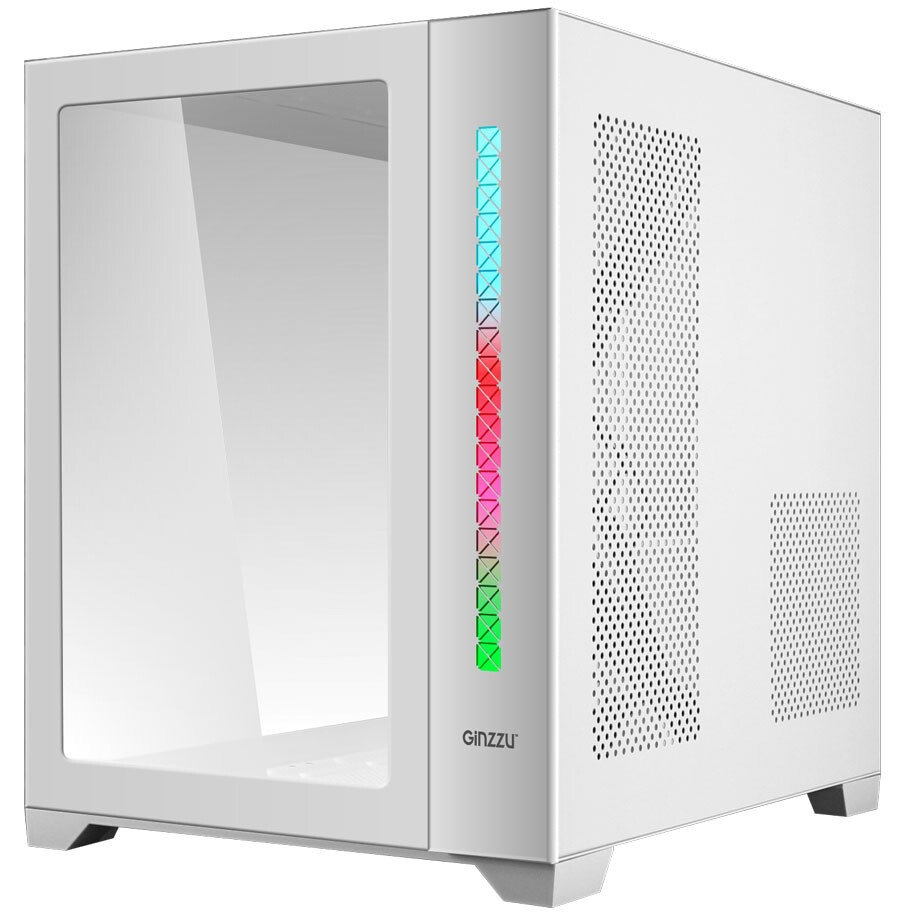 Корпус Ginzzu V400, Белый детальное изображение - 3
