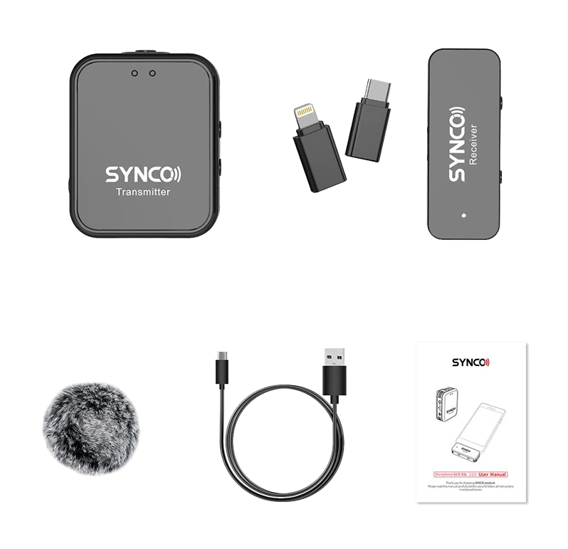 Радиосистема Synco G1TL (Type-C + Lightning), Черный детальное изображение - 8