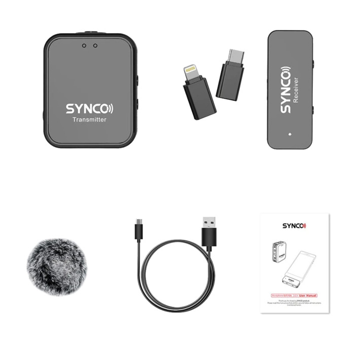 Радиосистема Synco G1TL (Type-C + Lightning), Черный №8
