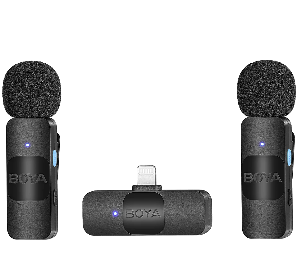 Радиосистема BOYA BY-V2 Lightning, Черный детальное изображение - 1