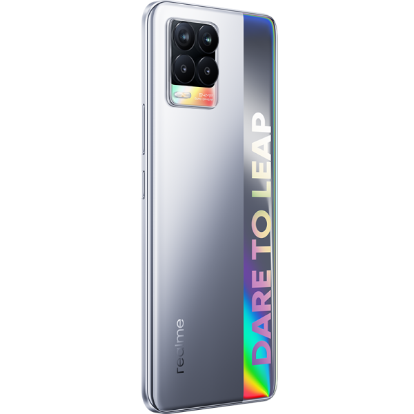 Смартфон Realme 8 64 ГБ, Серебристый, Dual nano SIM детальное изображение - 3