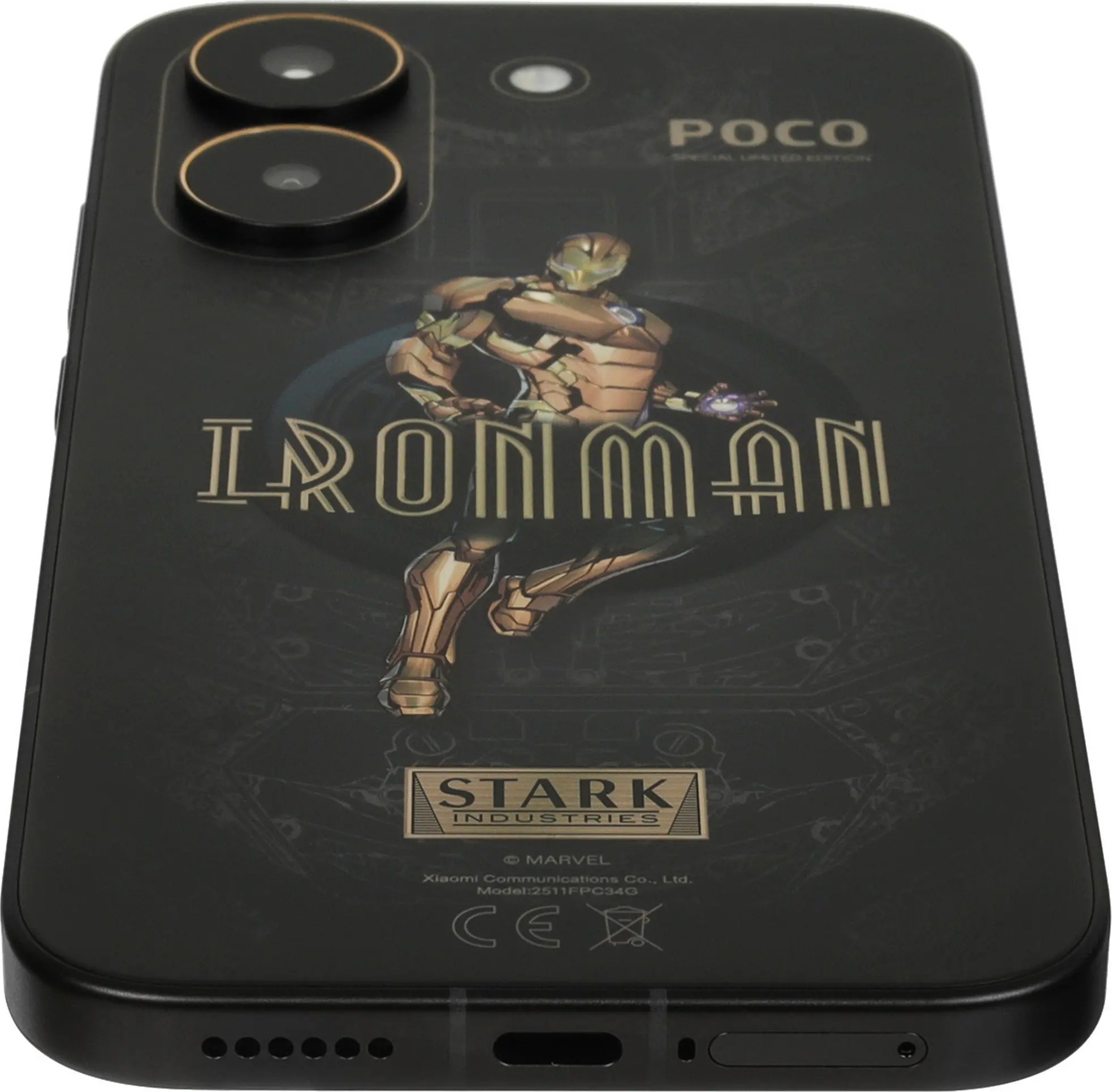 Смартфон Xiaomi POCO X8 Pro 5G Iron Man Edition 12/512 ГБ, Черный, Dual nano SIM детальное изображение - 4