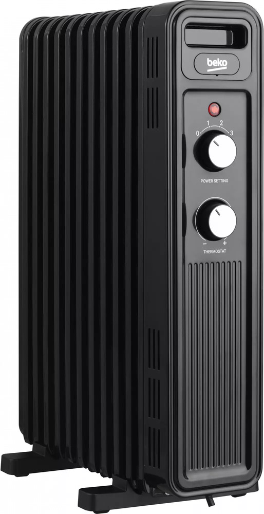 Масляный радиатор Beko Winter Range RHO 7323 B, Черный №1