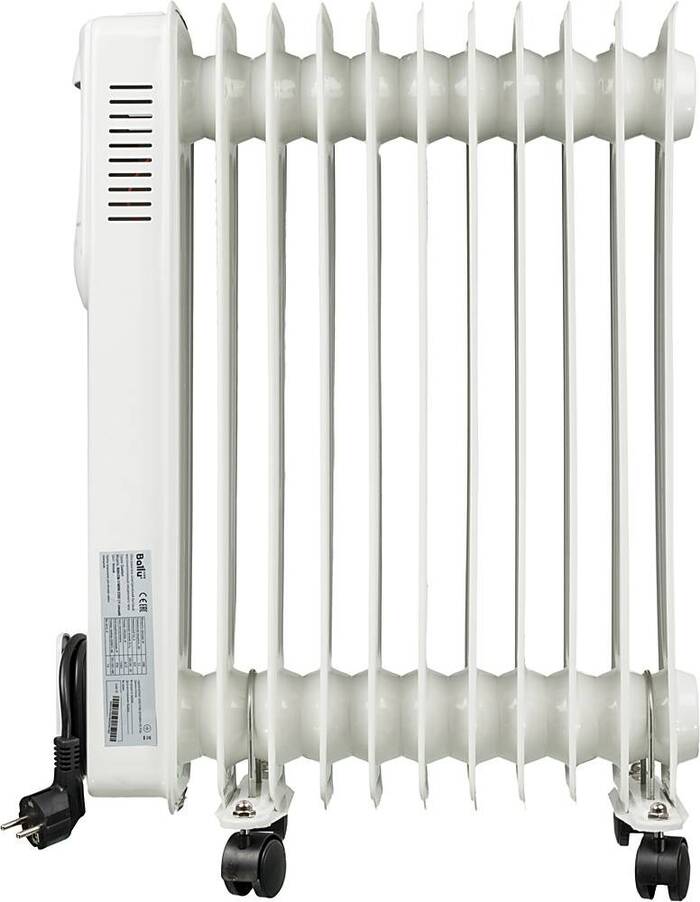 Масляный радиатор Ballu Comfort BOH CM-11WDN, Белый №3