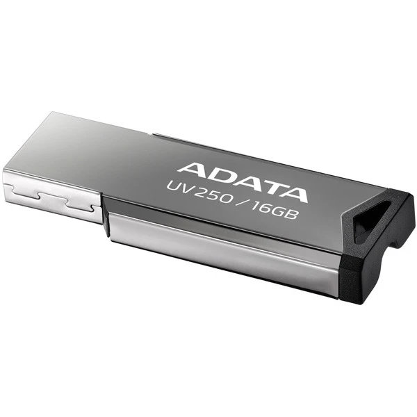 USB Flash накопитель ADATA UV250 16 ГБ, серебряный детальное изображение - 2