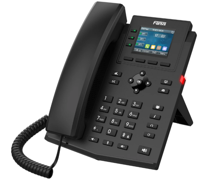VoIP-телефон Fanvil (Linkvil) X303P, Черный №1