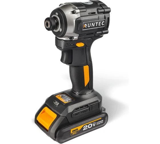 Аккумуляторная дрель-шуруповерт RUNTEC PRO RT-ED233, 18 В, 230 Нм, 2 А·ч детальное изображение - 1