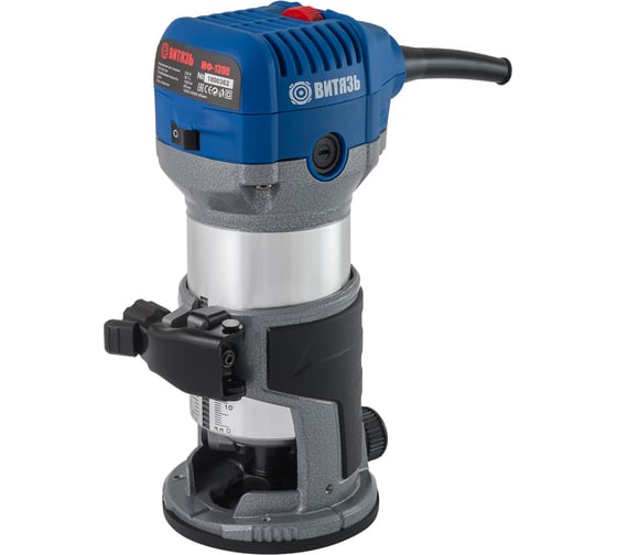 Фрезерная машина ВИТЯЗЬ МФ 18022005, 1300 Вт, Синий детальное изображение - 3