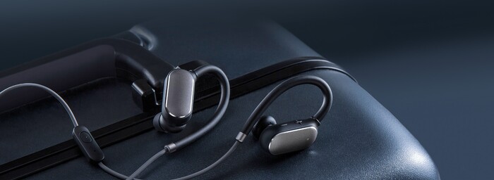 Беспроводные наушники Xiaomi Mi Sports Bluetooth Headset, Черный №7