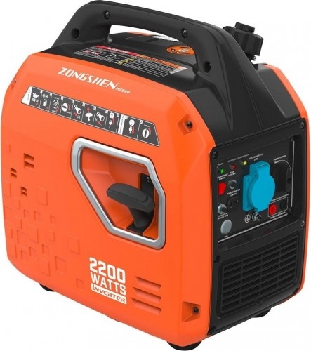 Генератор бензиновый ZONGSHEN BQH 2200 1T90DFQ22, 1.9 кВт, Оранжевый детальное изображение - 1