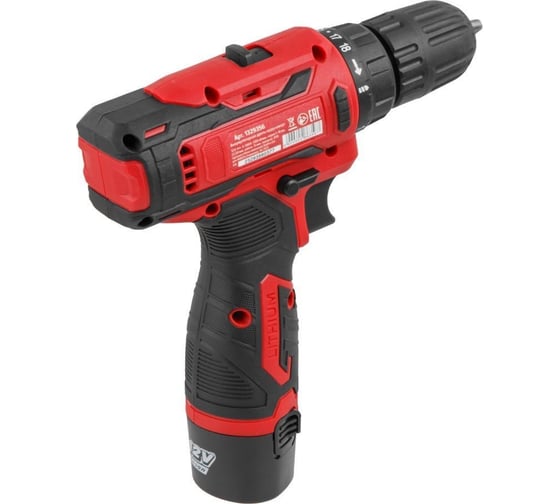 Аккумуляторная дрель-шуруповерт WORTEX BD 1220, 12 В, 30 Нм, 1,5 А·ч детальное изображение - 3