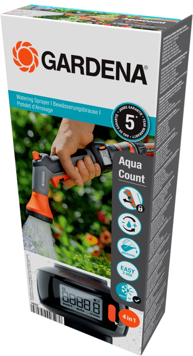 Ручной распылитель GARDENA AquaCount 18352-20 детальное изображение - 3