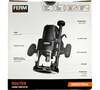 Фрезер FERM PRM1019P, 2200 Вт, Черный вариант - 7