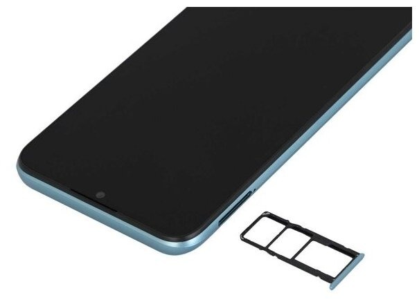 Смартфон Realme C21Y 32 ГБ, Голубой, Dual nano SIM детальное изображение - 4