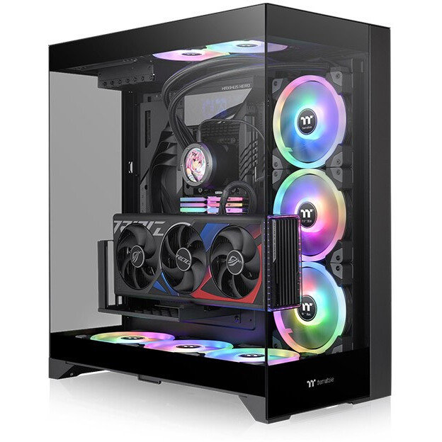 Корпус Thermaltake CTE E550 TG (CA-1Z8-00M1WN-00), Черный детальное изображение - 6