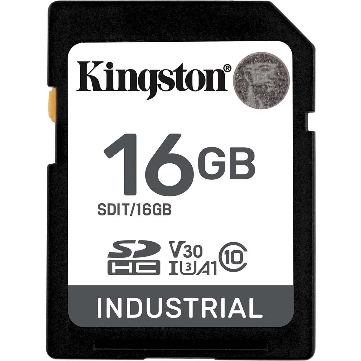 Карта памяти Kingston Industrial SD (SDIT/16GB), 16 Гб детальное изображение - 1