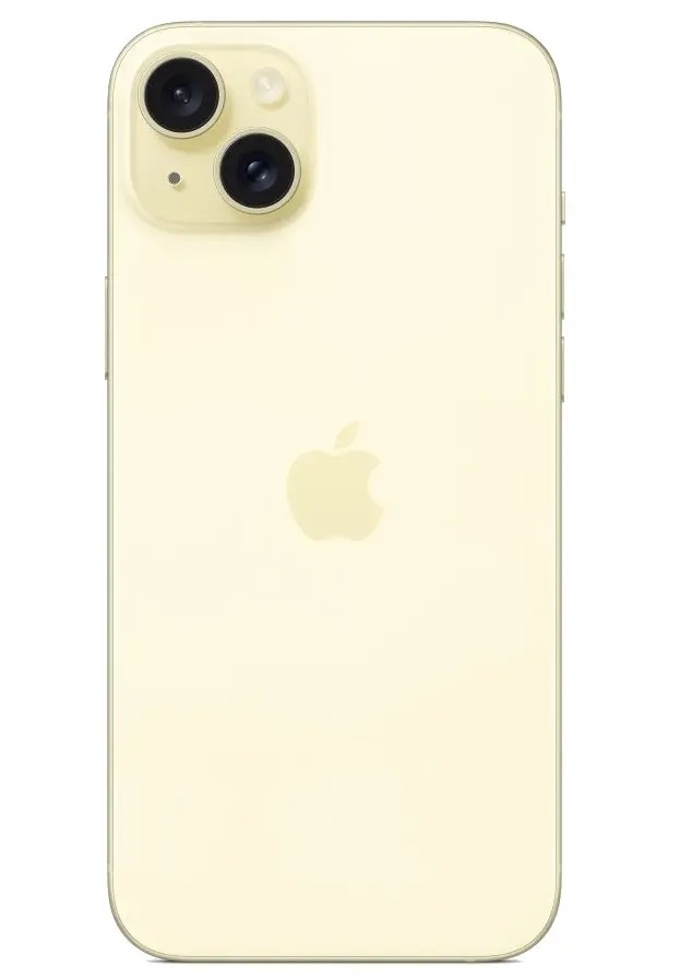 Смартфон Apple iPhone 15 Plus 512 Гб, Желтый, nano SIM + eSIM детальное изображение - 2