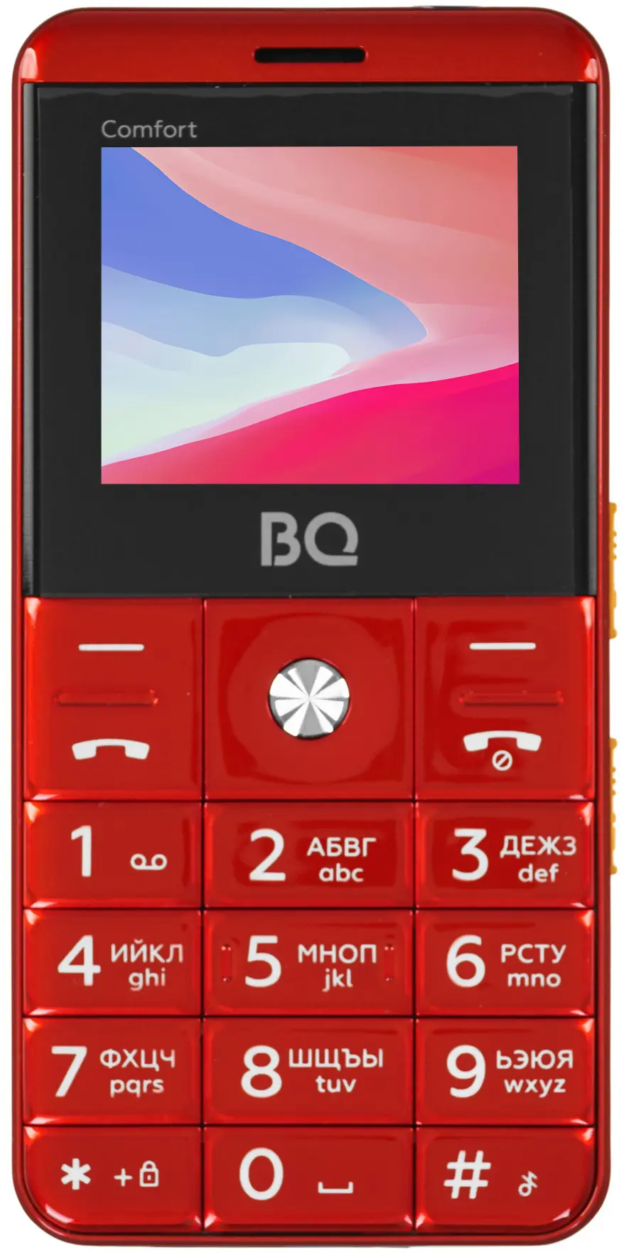 Мобильный телефон BQ 2006 Comfort, 32 Мб, Красный, Dual mini-SIM детальное изображение - 5