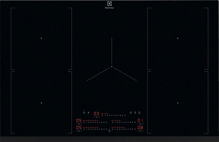Индукционная варочная панель Electrolux EIV 84550, Черный №1