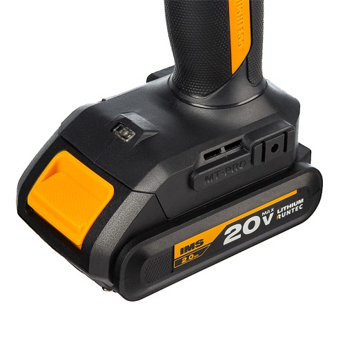 Аккумуляторная дрель-шуруповерт RUNTEC PRO RT-ID222, 18 В, 55 Нм, 2 А·ч детальное изображение - 5