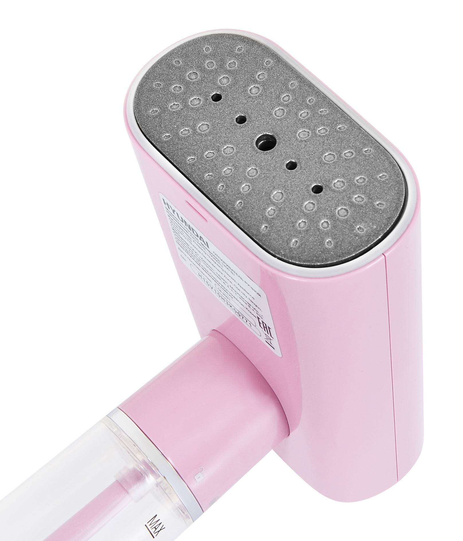 Отпариватель Hyundai H-HS02786, Розовый детальное изображение - 2