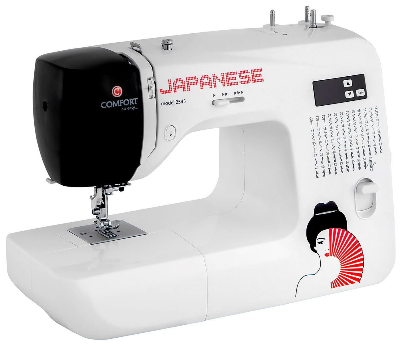 Швейная машина Comfort 2545, Белый детальное изображение - 2