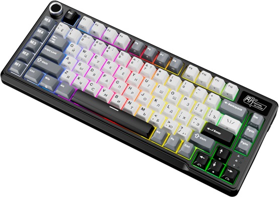 Клавиатура Royal Kludge L75, Cream Switch, Черный детальное изображение - 5