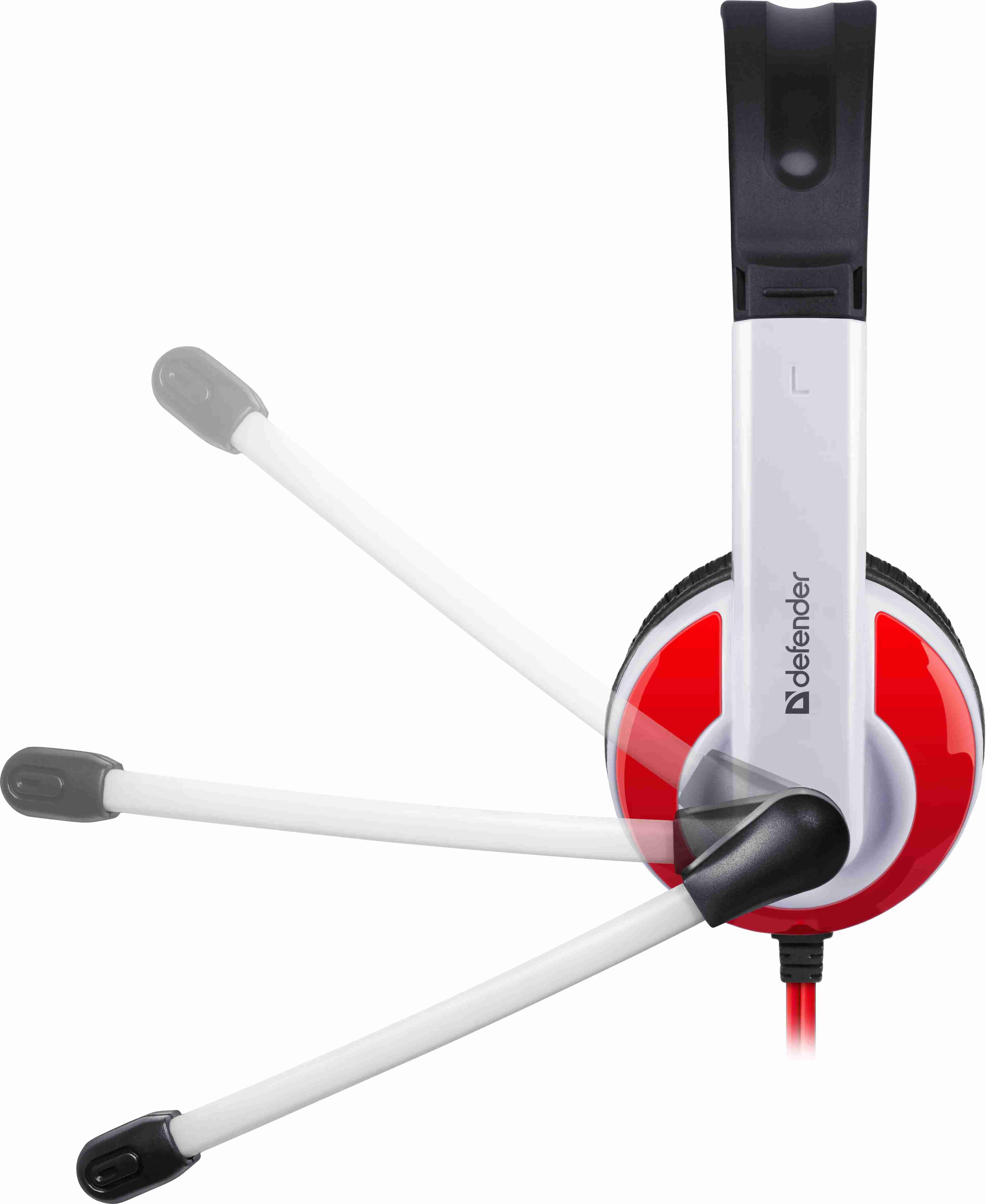 Проводные наушники Defender Warhead G-120, Красный детальное изображение - 3