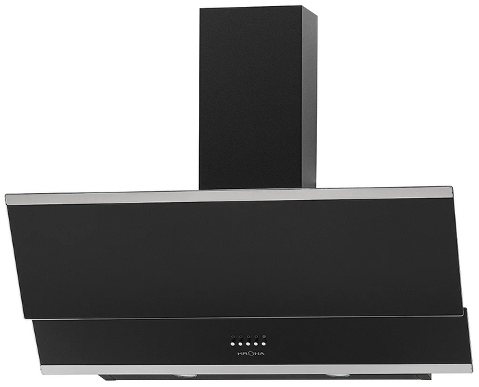 Вытяжка Krona IRIDA 900 black push button, Черный №2