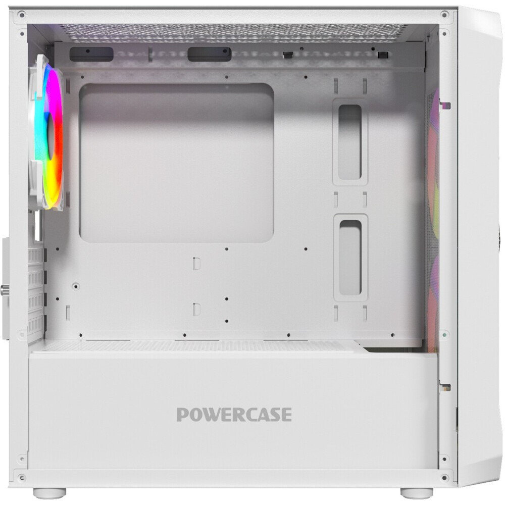 Корпус Powercase Mistral Micro A3W ARGB, Белый детальное изображение - 6