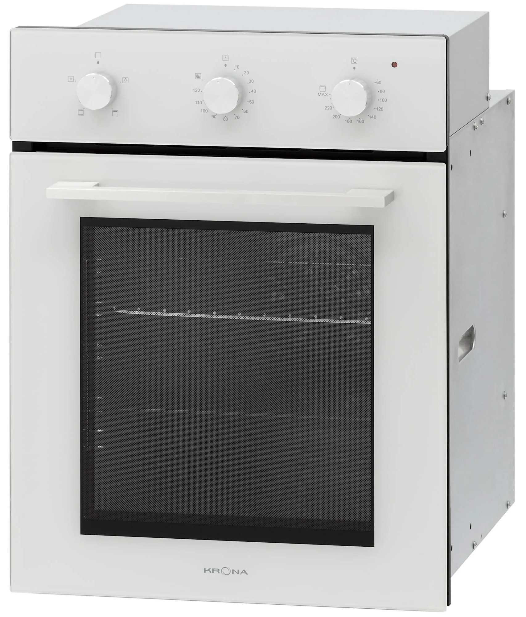 Духовой шкаф Krona BREVE 45 WH, Белый детальное изображение - 2