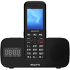 Мобильный телефон MAXVI RT-03 с док-станцией, 32 Мб, Черный, Dual mini-SIM вариант - 4