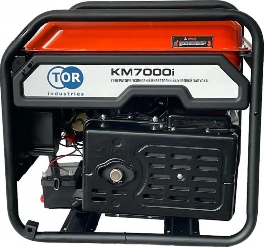 Генератор бензиновый TOR KM7000i 1025977, 7 кВт, Черный детальное изображение - 4
