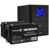 ИБП ExeGate SineTower SZ-2000.LCD.AVR.3SH.1C13.USB + 2x DT 1265 (65Ач) вариант - 1