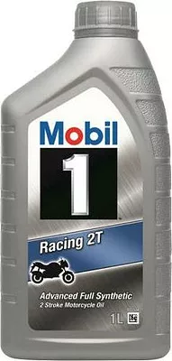 Моторное масло Mobil Racing 2T, 1 л детальное изображение - 1